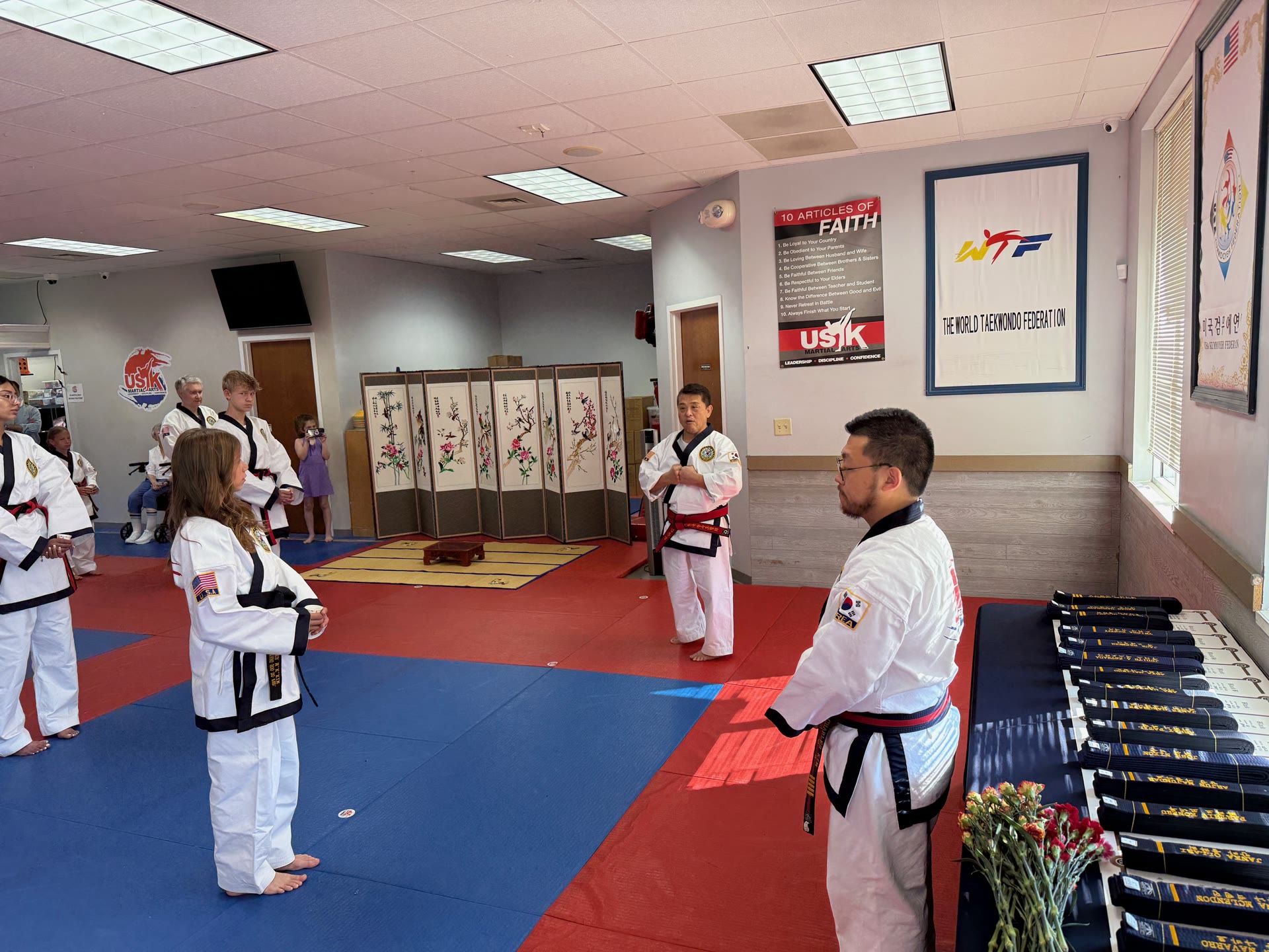 Grandmaster Moon teaching class